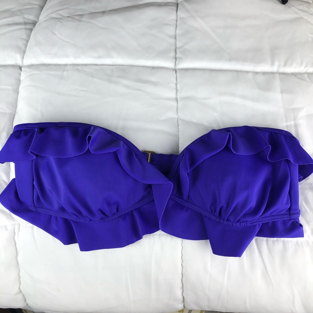 Purple Victoria’s Secret bathing suit top